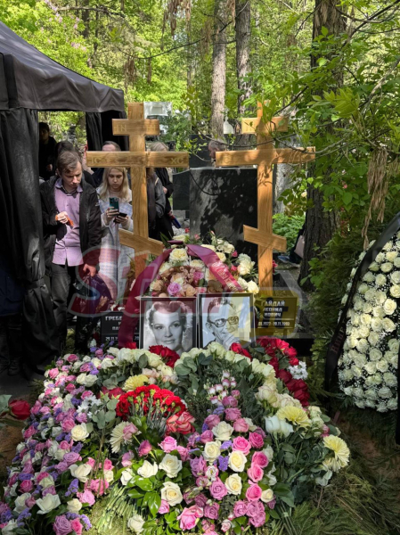 Снова вместе спустя 32 года: Нина Гребешкова упокоилась в одной могиле с Леонидом Гайдаем