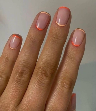 Mango nails: самый сочный оттенок для летнего маникюра